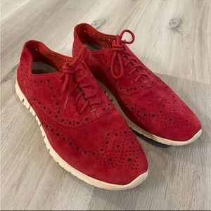Cole Haan Zerogrand suede oxfords